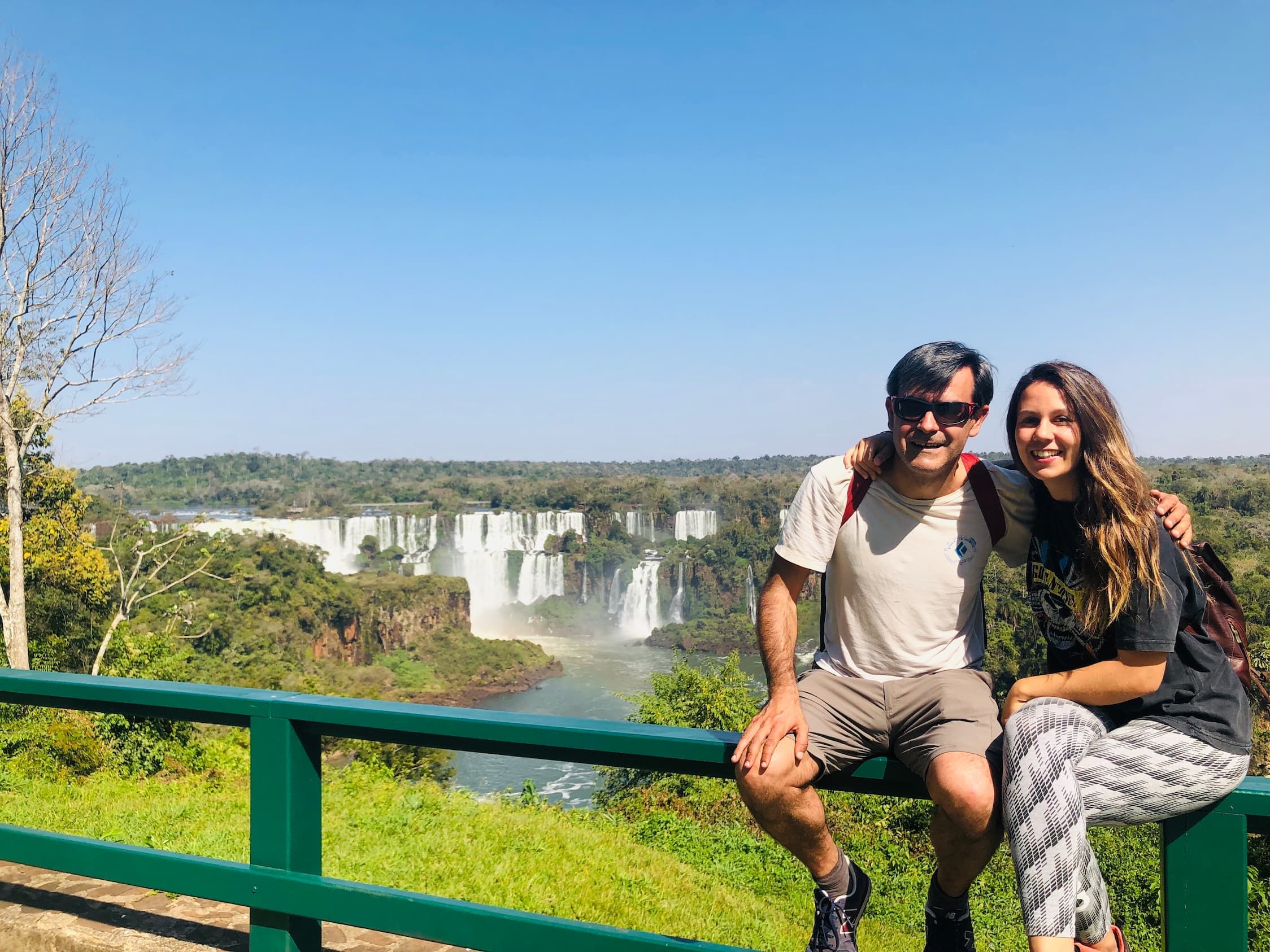 Cataratas del Iguazú, desde un mirador del Lado Brasileño