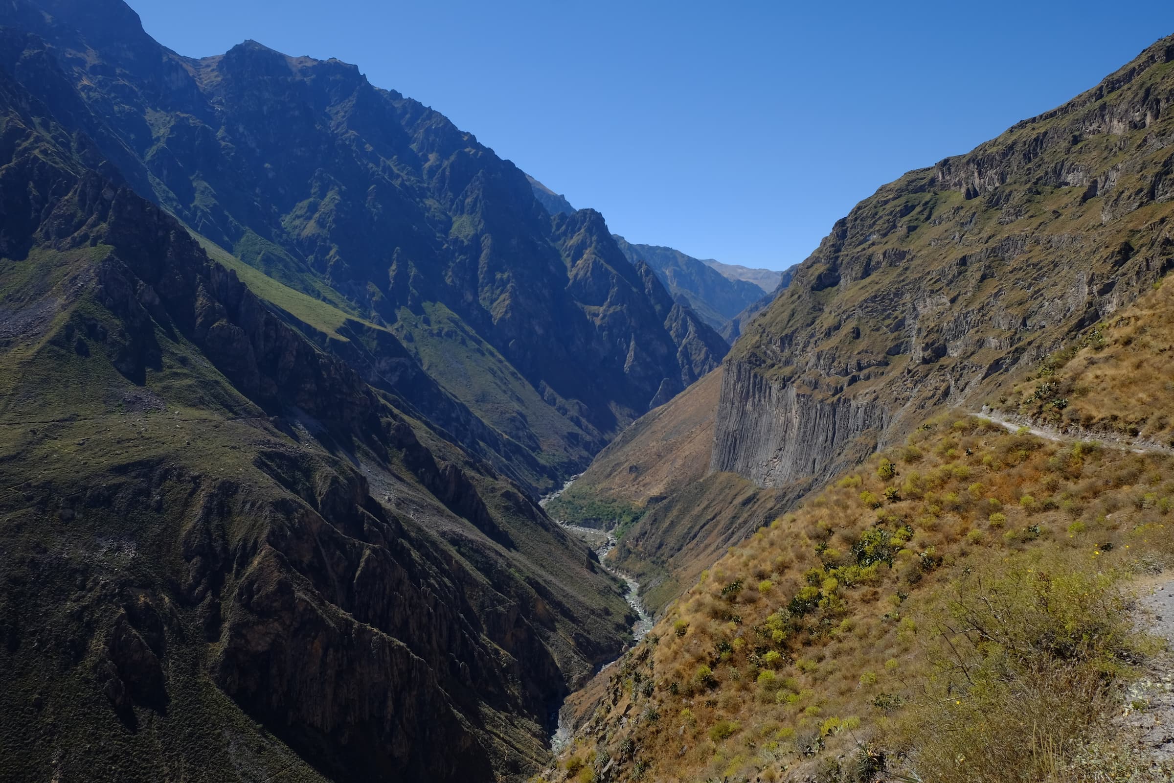 Cañon del Colca desde dentro, Perú