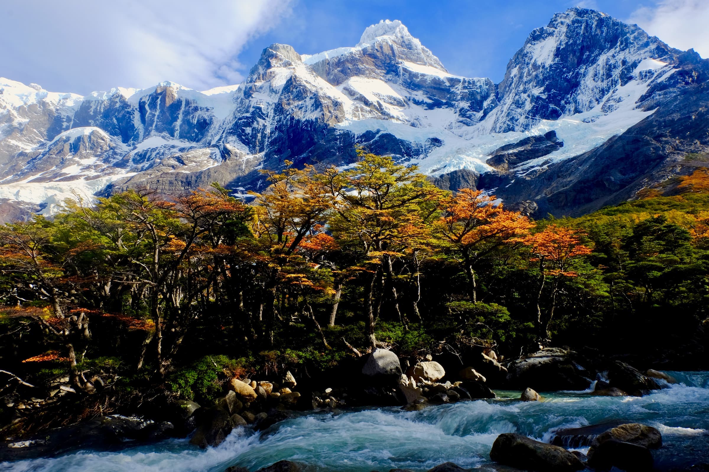 Mirador Glaciar Frances, Parque Nacional de Torres del Paine, Patagonia, Chile
