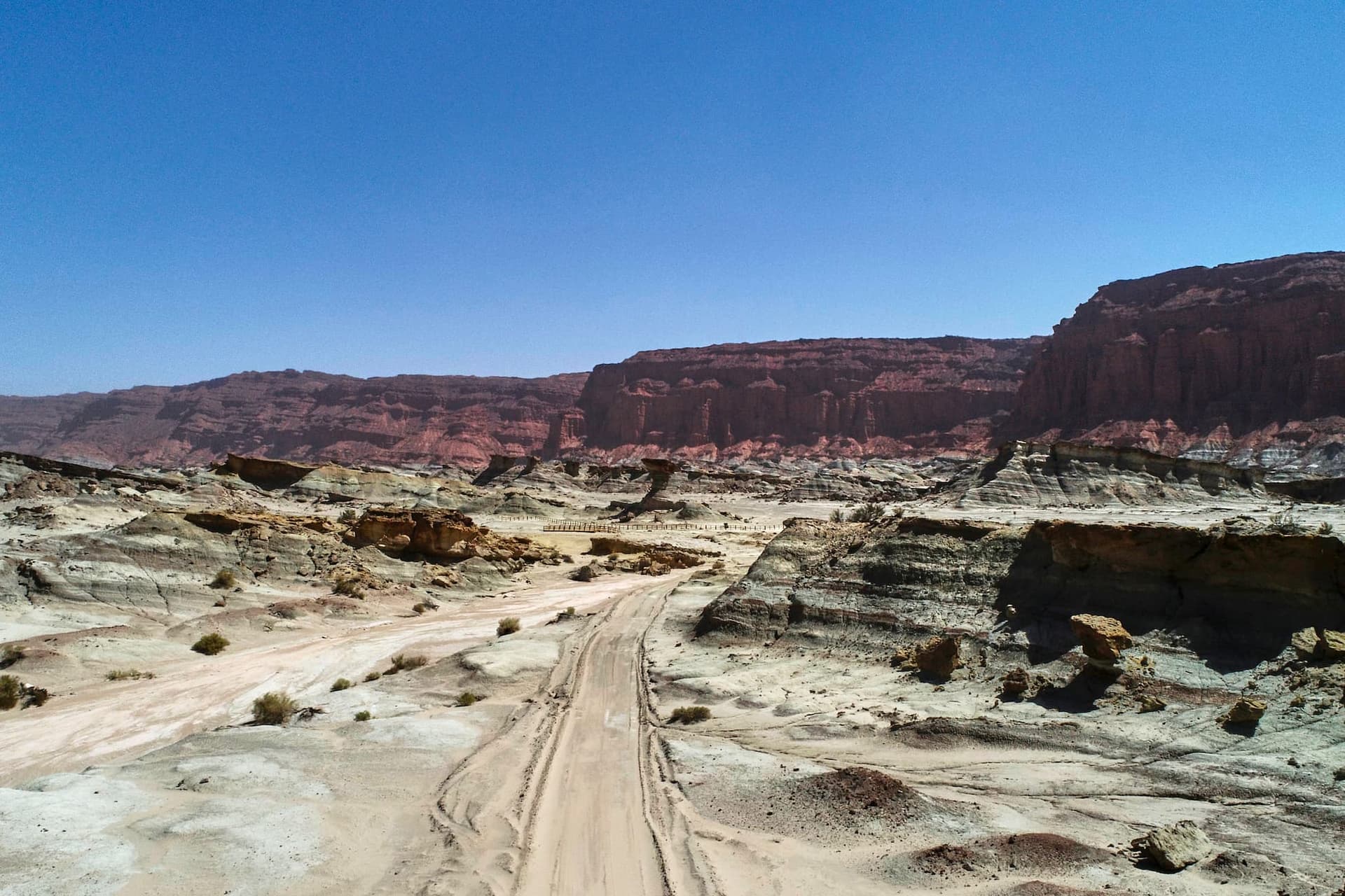 Parque Provincial de Ischigualasto en la provincia de San Juan, Argentina