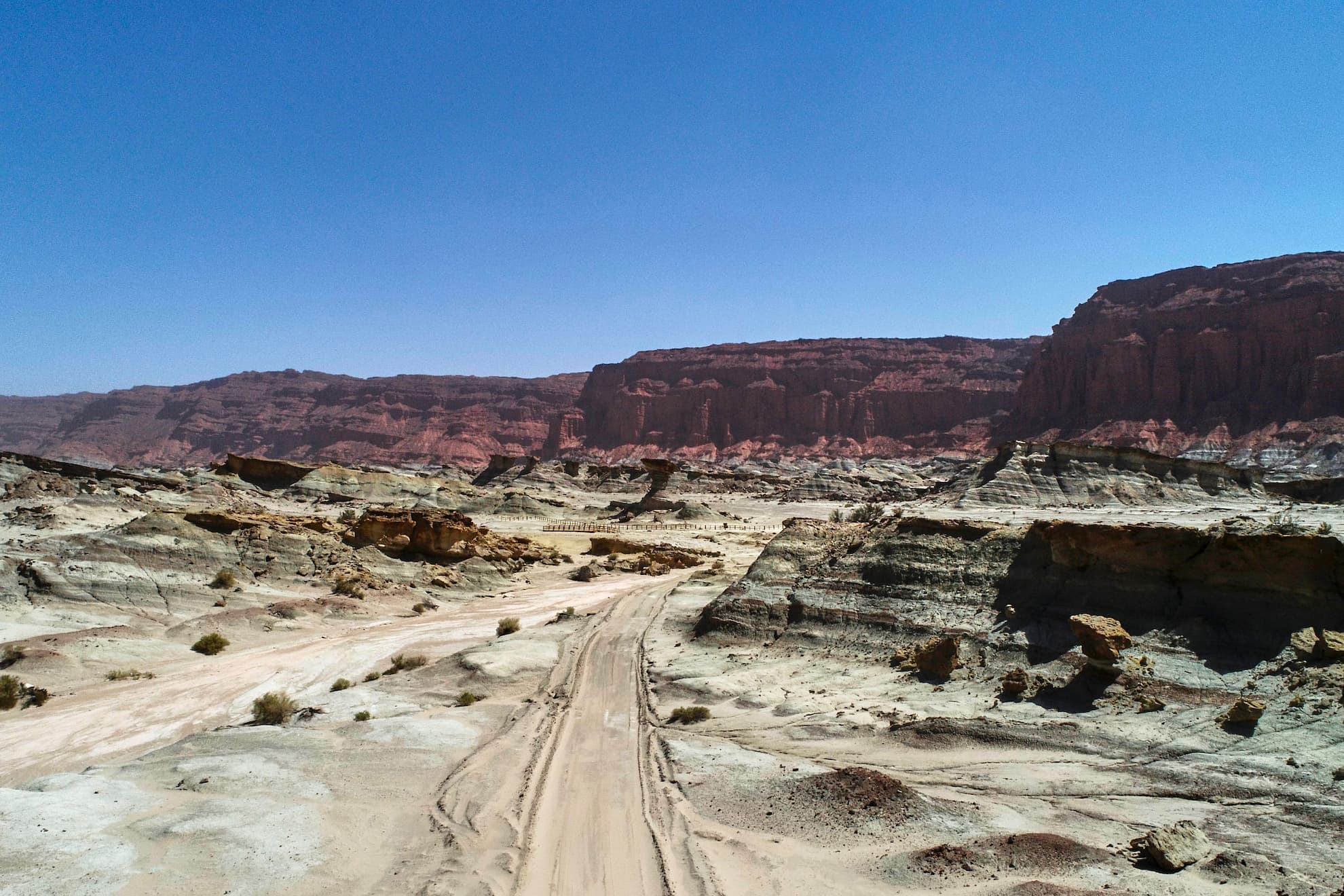 Parque Provincial de Ischigualasto en la provincia de San Juan, Argentina