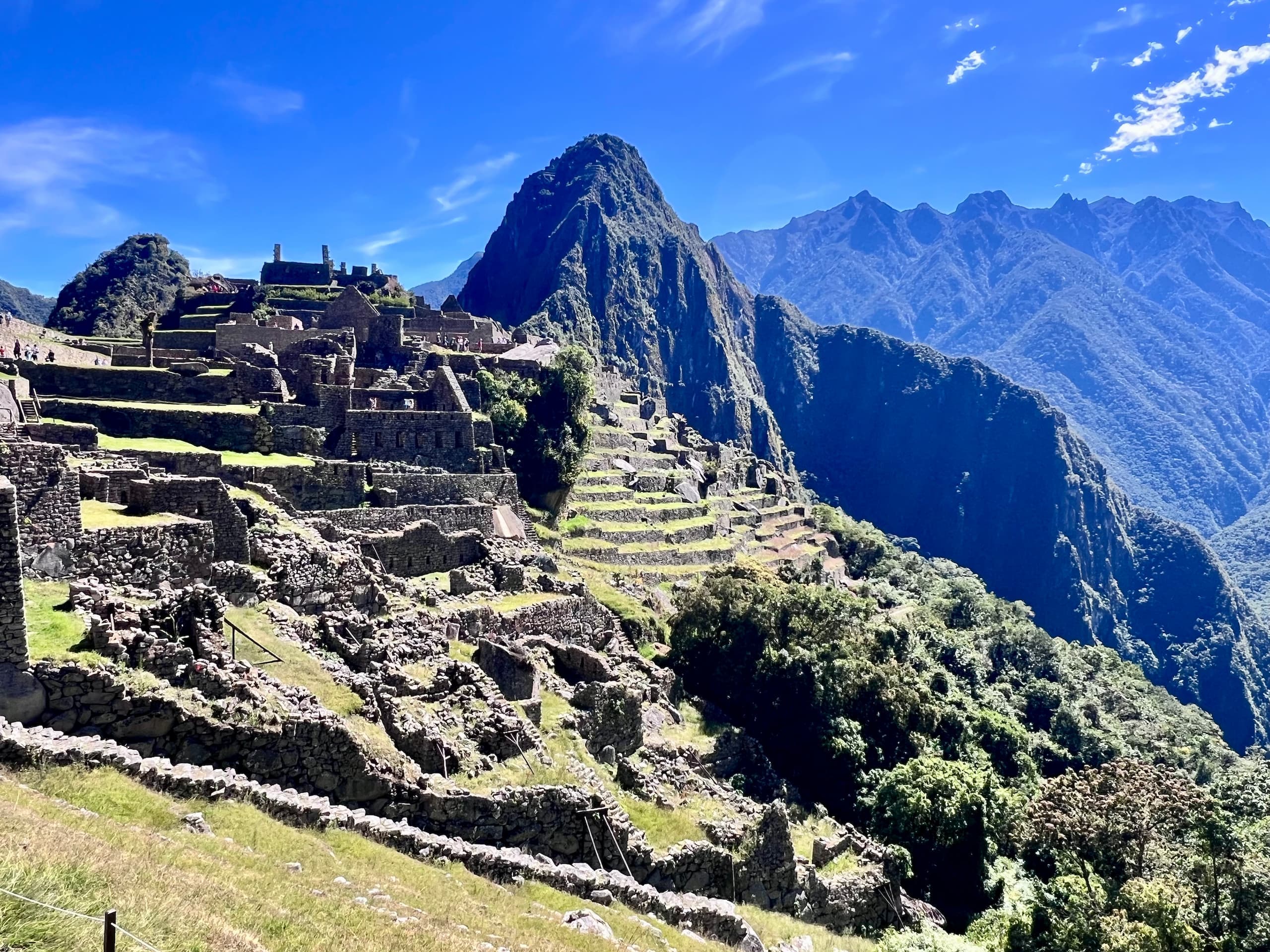 Ciudadela Inca de Machu Picchu en el Valle Sagrado